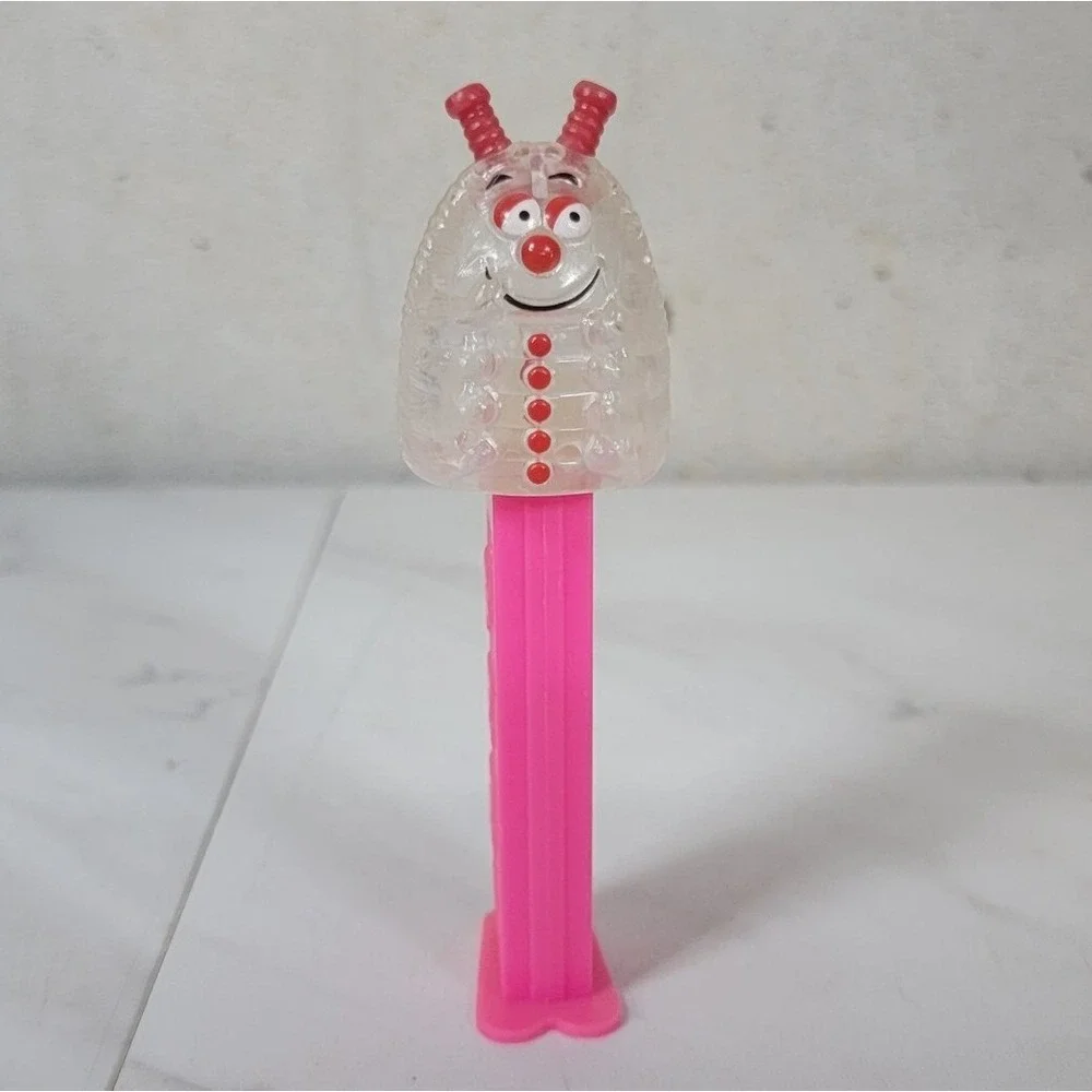 Retired Pez‎ Clear Crystal Centipede Bugz Bugs ~ Pink Stem 4.9 Slovenia